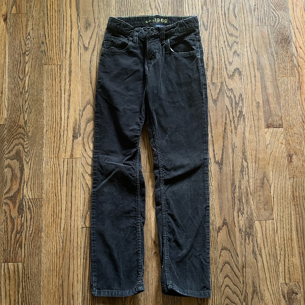 Gap Boys 10 Black Corduroy Pants